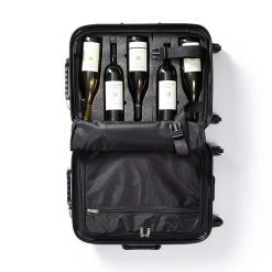 5-Bottle Wine-Ready Checked Luggage | 2 -Grocery Store 5 bottle wine ready checked luggage c 2