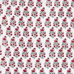 Block Print Travel Pouch Set | 3 -Grocery Store 5 piece block print packing cube set c 8