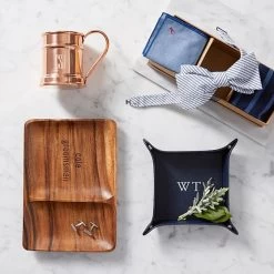 Acacia Valet Tray | 2 -Grocery Store acacia valet tray c 4