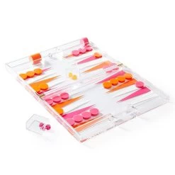 Acrylic Backgammon Game Set | 3 -Grocery Store acrylic backgammon game set c 3