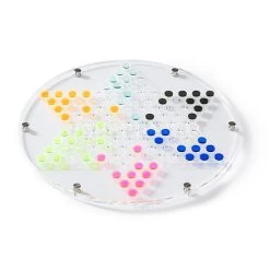 Acrylic Chinese Checkers Game Set | 1 -Grocery Store acrylic chinese checkers game set c 2