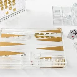 Acrylic Backgammon Game Set | 3
