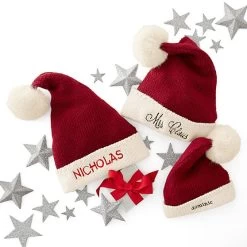 Floppy Knit Santa Hat | 1 -Grocery Store adult floppy knit santa hat c 3