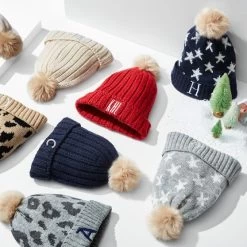 Leopard Pom Pom Hat | 1