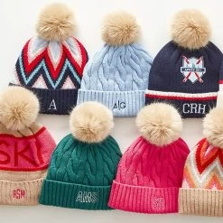 Ski Pom Pom Hat | 2 -Grocery Store apres crest pom pom hat c