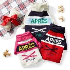 Après Ski Knit Dog Sweater | 14 -Grocery Store apres ski knit dog sweater 1 c 1