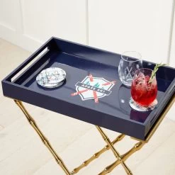 Après Ski Lacquer Serving Tray | 1