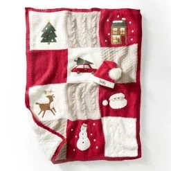 Baby Floppy Knit Santa Hat  | 2