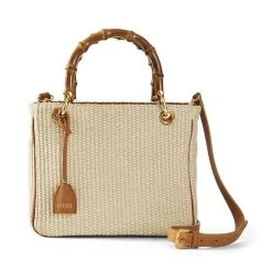 Bamboo Elisabetta Raffia Crossbody  | 3 -Grocery Store bamboo elisabetta raffia crossbody c 1