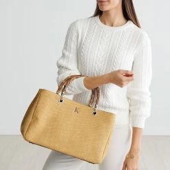 Bamboo Elisabetta Raffia Handbag | 2 -Grocery Store bamboo elisabetta raffia handbag 1 c
