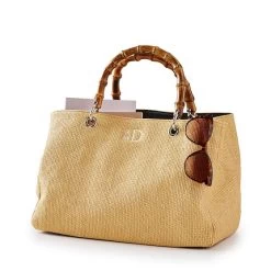 Bamboo Elisabetta Raffia Handbag | 2 -Grocery Store bamboo elisabetta raffia handbag 2 c