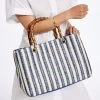 Bamboo Elisabetta Striped Raffia Handbag | 1 1 Bamboo Elisabetta Striped Raffia Handbag | 1 -Grocery Store bamboo elisabetta striped raffia handbag c