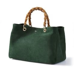 Bamboo Elisabetta Suede Handbag | 3 -Grocery Store bamboo elisabetta suede handbag 1 c 1