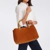 Bamboo Elisabetta Suede Handbag | 3 1 Bamboo Elisabetta Suede Handbag | 3 -Grocery Store bamboo elisabetta suede handbag 1 c