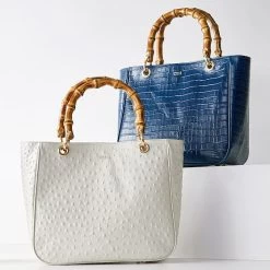 Bamboo Elisabetta Tote | 2 -Grocery Store bamboo elisabetta tote 2 c