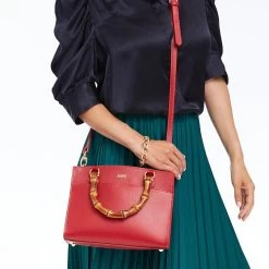 Bamboo Italian Leather Crossbody | 2 -Grocery Store bamboo italian leather crossbody c