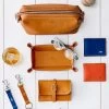Baseball Leather Travel Pouch | 1
