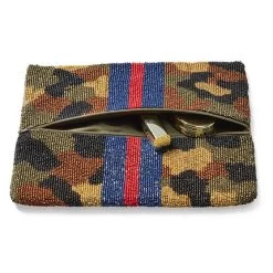 Beaded Foldover Clutch | 1