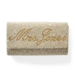 Beaded Foldover Crossbody Clutch | 4 -Grocery Store beaded foldover crossbody clutch c 5