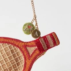 Beaded Tennis Racket Crossbody Bag | 1 -Grocery Store beaded tennis racket crossbody bag c 2