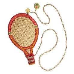 Beaded Tennis Racket Crossbody Bag | 1 -Grocery Store beaded tennis racket crossbody bag c