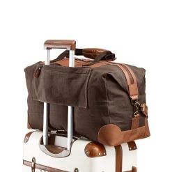 Beckett Waxed Canvas And Leather Travel Gift Set | 2 -Grocery Store beckett waxed canvas and leather travel gift set c 3