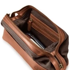 Beckett Waxed Canvas And Leather Travel Pouch | 2 -Grocery Store beckett waxed canvas and leather travel pouch c 4