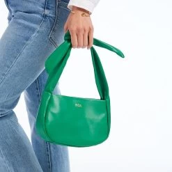 Bella Vegan Leather Bow Bag | 4 -Grocery Store bella bow bag 1 c