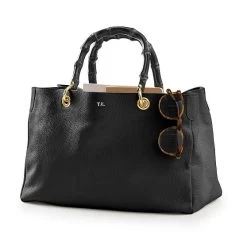 Black Bamboo Elisabetta Slouch Handbag | 1 -Grocery Store black bamboo elisabetta slouch handbag c 1