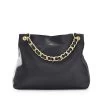 Black Handbag With Black Leather Chain Shoulder Strap Set | 1 2 Black Handbag With Black Leather Chain Shoulder Strap Set | 1 -Grocery Store black handbag with black leather chain shoulder strap set c