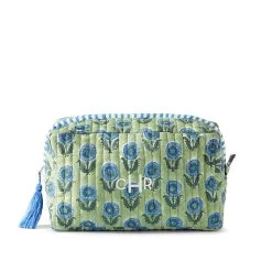 Block Print Travel Pouch Set | 3 -Grocery Store block print travel pouch set 2 c 1