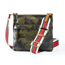 Build Your Bag Crossbody Strap, 5 Stripe Twill | 12 -Grocery Store build your bag crossbody strap 5 stripe twill c 4