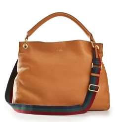 Build Your Bag Crossbody Strap, 3 Stripe Twill | 26 -Grocery Store build your bag crossbody straps c 14