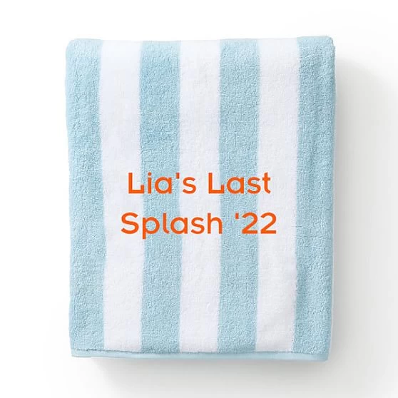 Cabana Stripe Beach Towel | 14 16 Cabana Stripe Beach Towel | 14 - Image 14