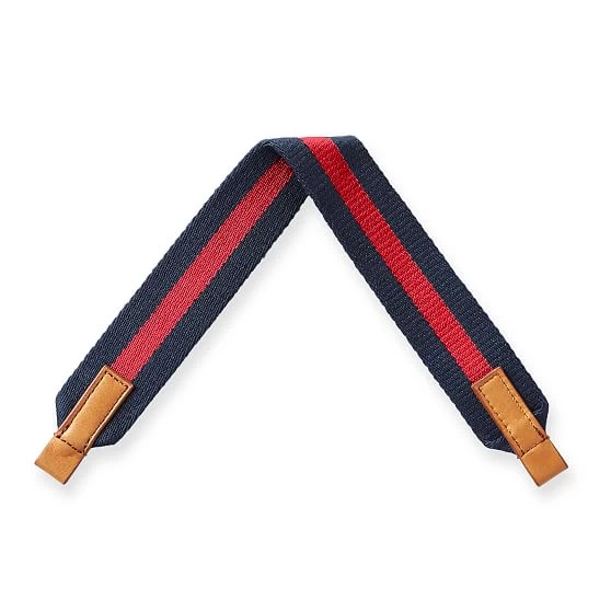 Camel Handbag With Red-Navy Twill Shoulder Strap Set | 1 6 Camel Handbag With Red-Navy Twill Shoulder Strap Set | 1 - Image 4