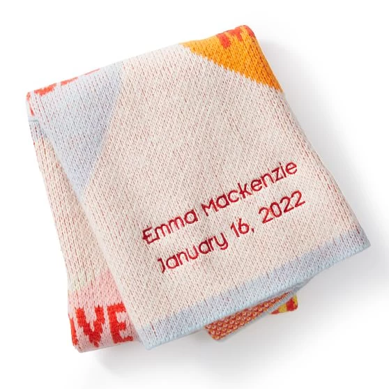 Candy Hearts Baby Blanket | 1 6 Candy Hearts Baby Blanket | 1 - Image 4