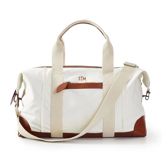 Canvas And Leather Weekender, Embroidered | 7 13 Canvas And Leather Weekender, Embroidered | 7 - Image 11