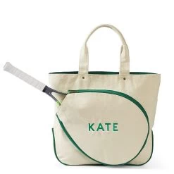 Canvas Tennis Tote | 2 -Grocery Store canvas tennis tote c 2
