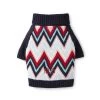 Chevron Knit Dog Sweater | 10 -Grocery Store chevron knit dog sweater c