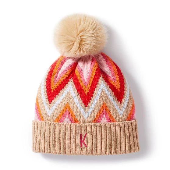 Chevron Pom Pom Hat | 2 5 Chevron Pom Pom Hat | 2 - Image 3