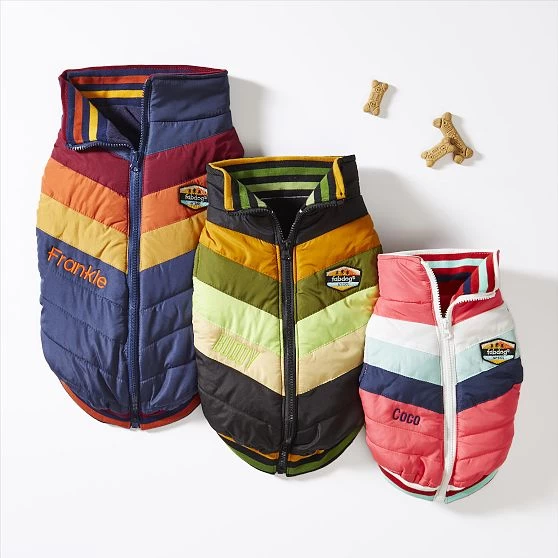 Chevron Puffer Pet Jacket | 15 11 Chevron Puffer Pet Jacket | 15 - Image 9