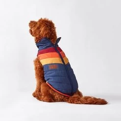 Chevron Puffer Pet Jacket | 15 19 Chevron Puffer Pet Jacket | 15 -Grocery Store chevron puffer pet jacket 2 c