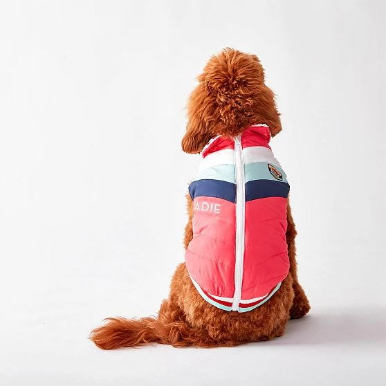 Chevron Puffer Pet Jacket | 15 6 Chevron Puffer Pet Jacket | 15 - Image 4