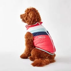 Chevron Puffer Pet Jacket | 15 21 Chevron Puffer Pet Jacket | 15 -Grocery Store chevron puffer pet jacket c 2