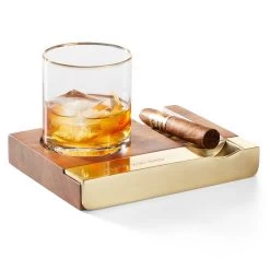 Cigar And Whiskey Set | 1 -Grocery Store cigar and whiskey set c 1