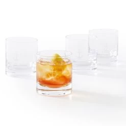 Classic Double Old Fashioned Glasses, Set Of 4 | 1 -Grocery Store classic double old fashioned glasses set of 4 c 2