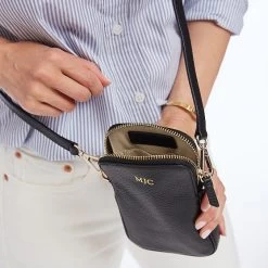 Classic Leather Phone Crossbody Bag | 2 -Grocery Store classic leather phone crossbody bag 2 c 1