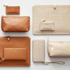 Classic Croc Leather Wallet | 1 7 Classic Croc Leather Wallet | 1 -Grocery Store classic leather pouch c 3