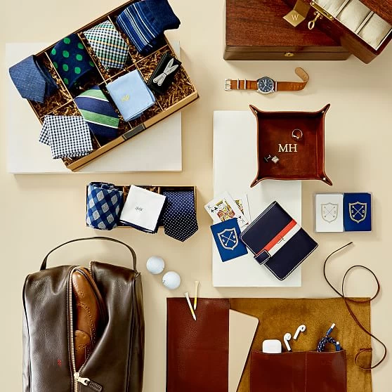 Classic Pigskin Leather Catchall Tray | 1 7 Classic Pigskin Leather Catchall Tray | 1 - Image 5