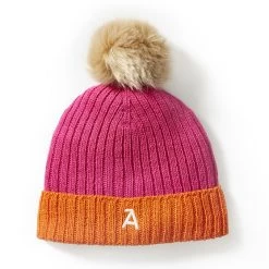 Colorful Pom Pom Hat | 2 -Grocery Store colorful pom pom hat c 1